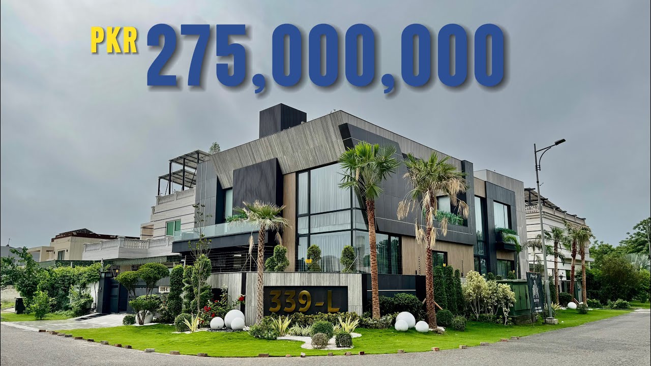 Inside the PKR 275,000,000 MEGA Mansion In DHA LAHORE. Presenting you THE LUMIÉRE. 