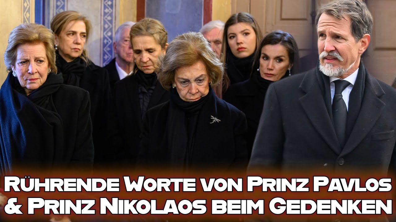 Bewegende Worte von Prinz Pavlos und Prinz Nikolaos zum Abschied von Prinzessin Irene