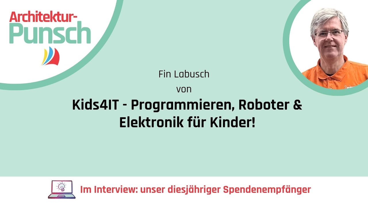 embarc Architektur-Punsch Vorschau - Interview mit Fin Labusch von Kids4IT