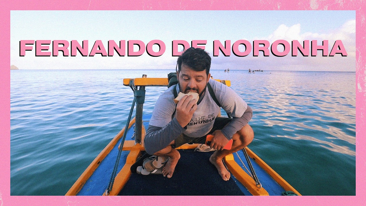 Assim é FERNANDO DE NORONHA | provando COMIDAS de rua [Documentário completo]