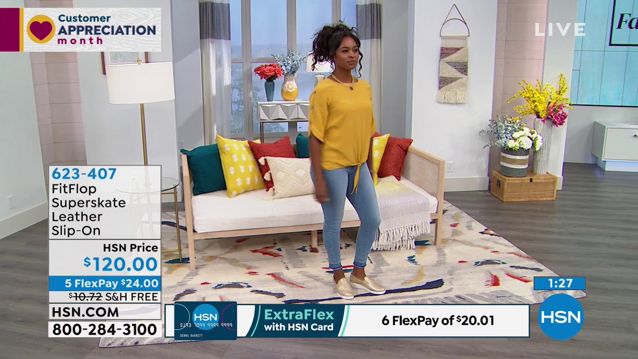 FitFlop Superskate Leather SlipOn Shoe