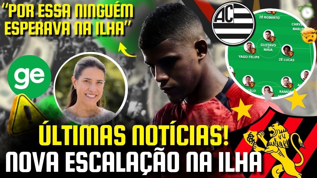 🚨 AGORA: BASTIDOR REVELADO SOBRE FÁBIO MATHEUS; NOVA ESCALAÇÃO É DEFINIDA! TUDO SOBRE O SPORT HOJE