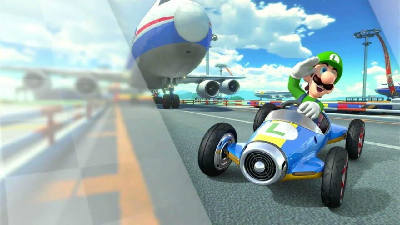 ITALIAN kid plays MARIO KART in ENGLISH! #1
