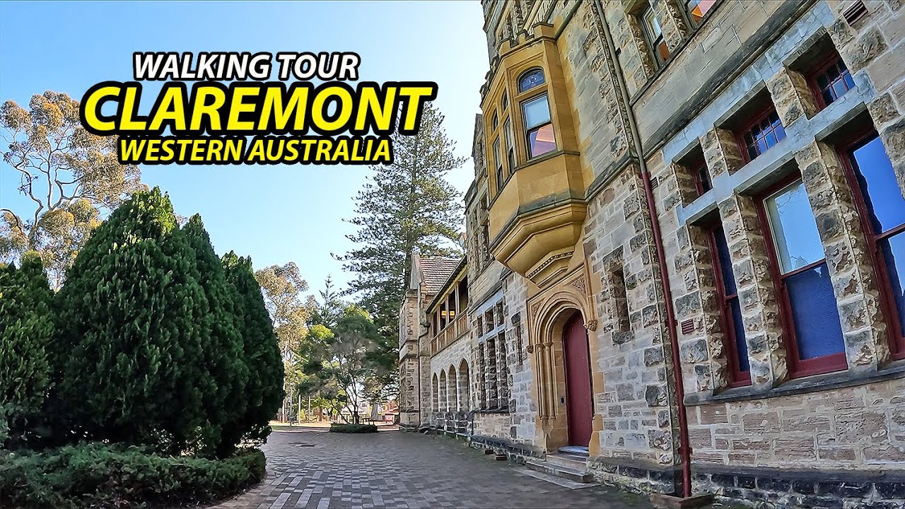 Walking Tour Suburb: CLAREMONT in Perth, Australia (The Leafiest Suburb in Perth)