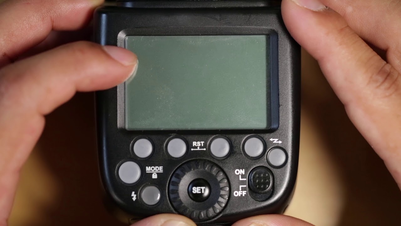 Como usar el godox 860II como master