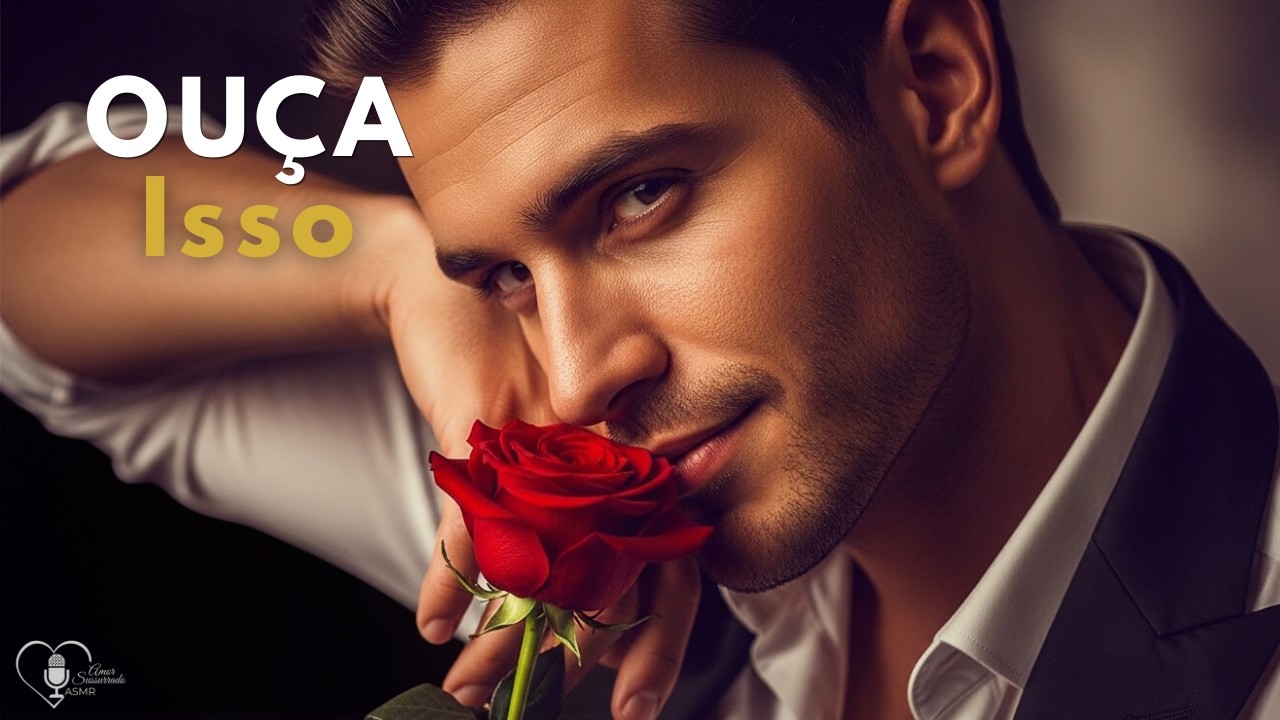 ASMR: O que eu sinto por você não dá mais para esconder... 🌹