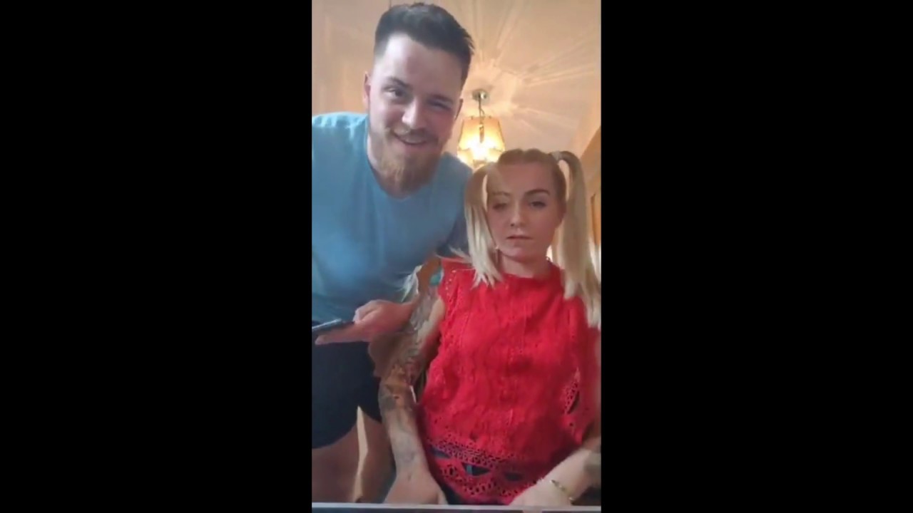 Boyfriend gives Girlfriend a BUZZCUT!! OMG