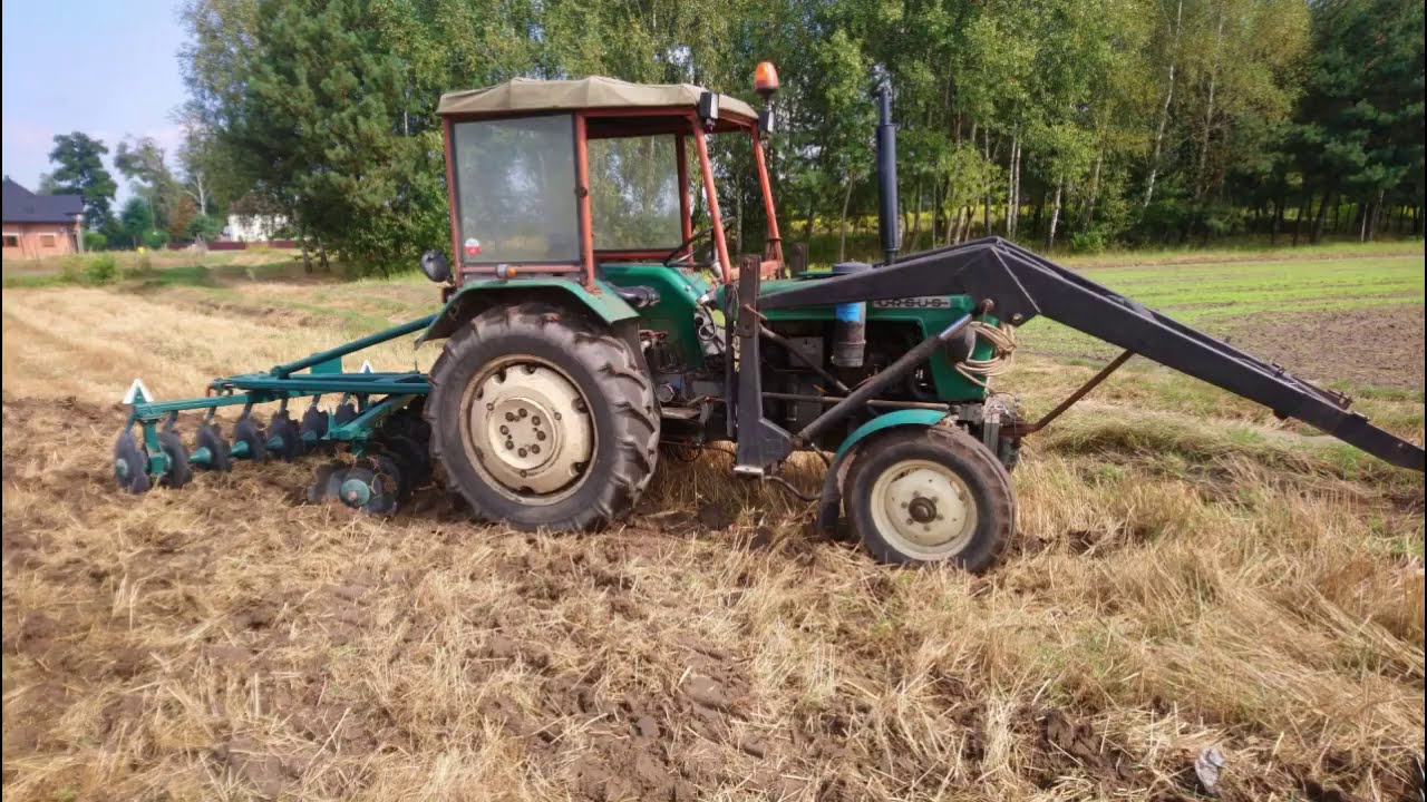 Talerzowanie 2020 Ursus C-330 + Famarol 1.80