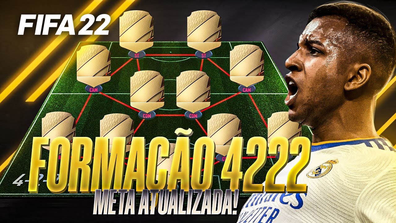 FIFA 22 | 🎮 FORMAÇÃO META 4-2-2-2 APÓS ATUALIZAÇÃO || LINKER ||