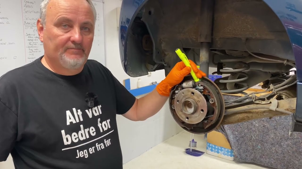 Prosjekt C1 - Justering av bremser bak