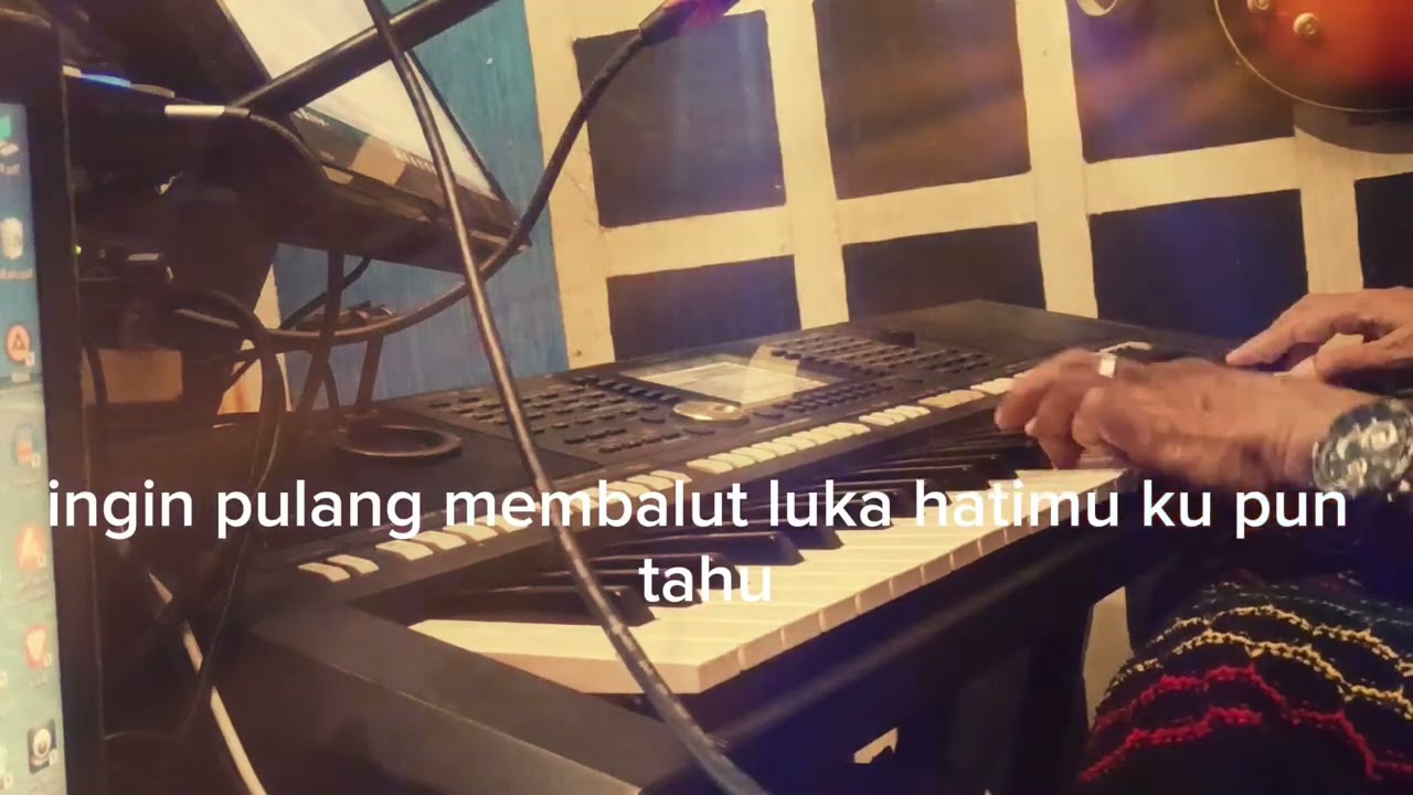 Karaoke Biarlah Bulan Bicara  Broery Marantika semi Pop Jazz (Legend Band Jambi) Nada Pria