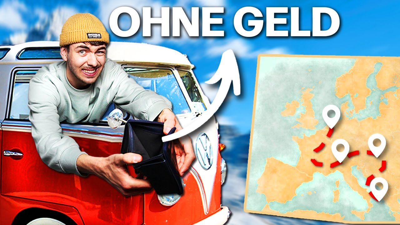 Ich REISE für 0€ quer durch EUROPA 🇪🇺