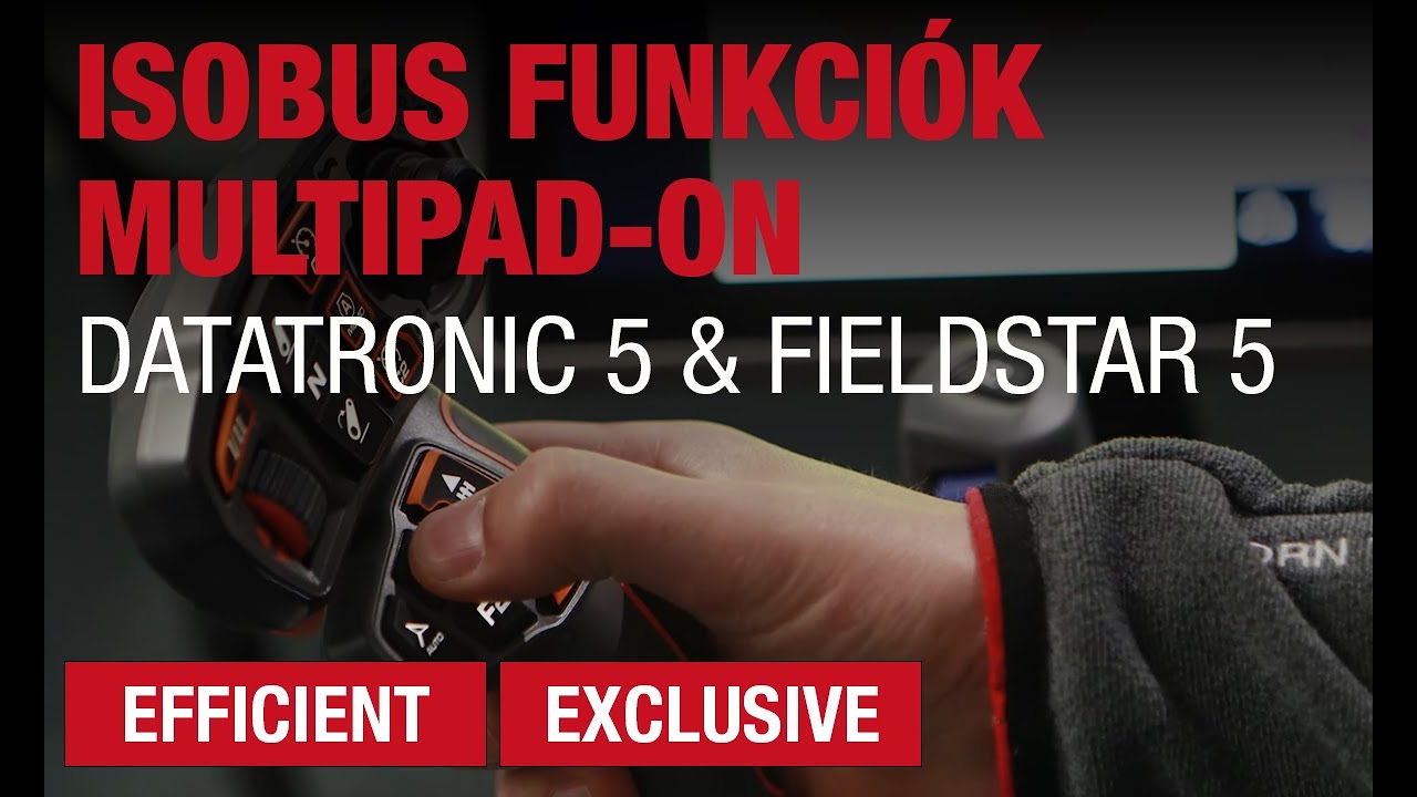 HOZZÁRENDELÉS | ISOBUS FUNKCIÓK MULTIPAD-ON
