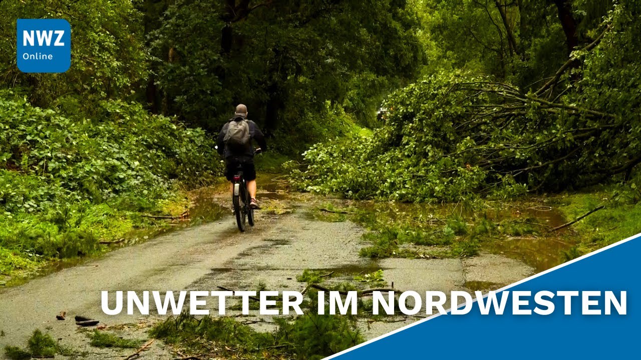 Schäden des Unwetters werden am Tag danach sichtbar