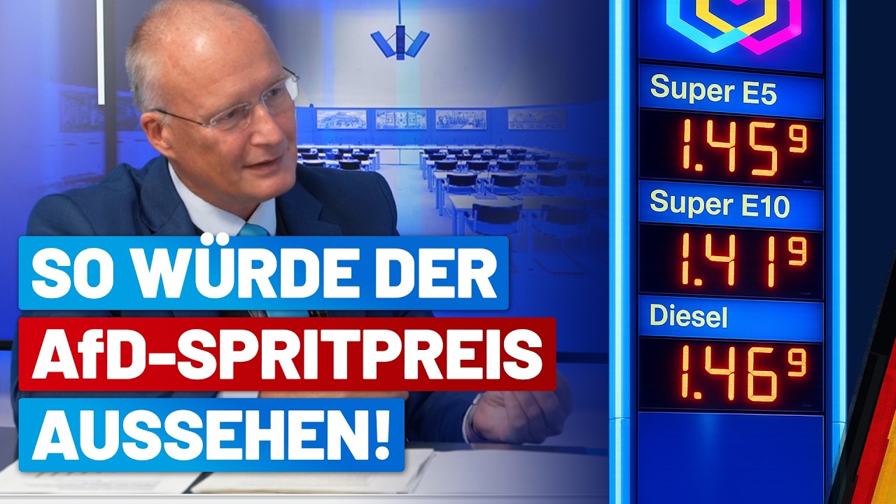 Jörn König zur aktuellen Spritpreis-Explosion! Interview - AfD-Fraktion im Bundestag