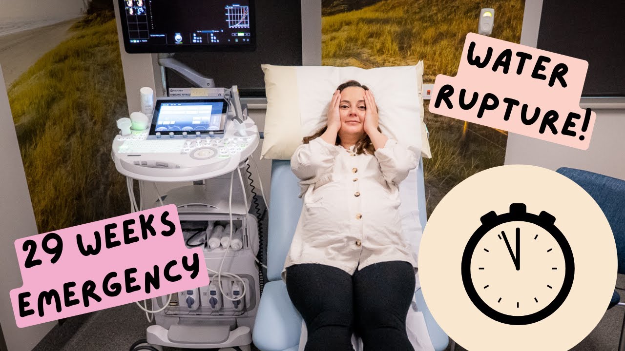 I thought the TWINS were coming EARLY / My PPROM scare (water rupture) at 29 weeks pregnant