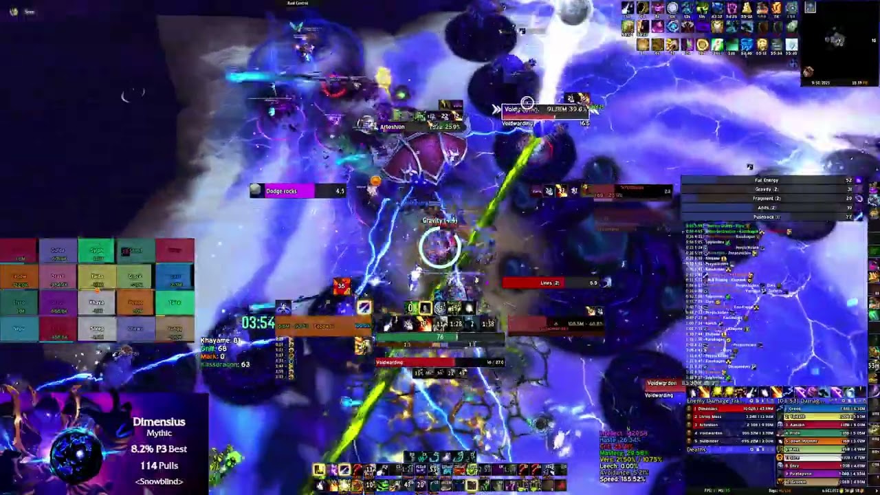 Mythic Dimensius | Balance Druid | Snowblind Tichondrius