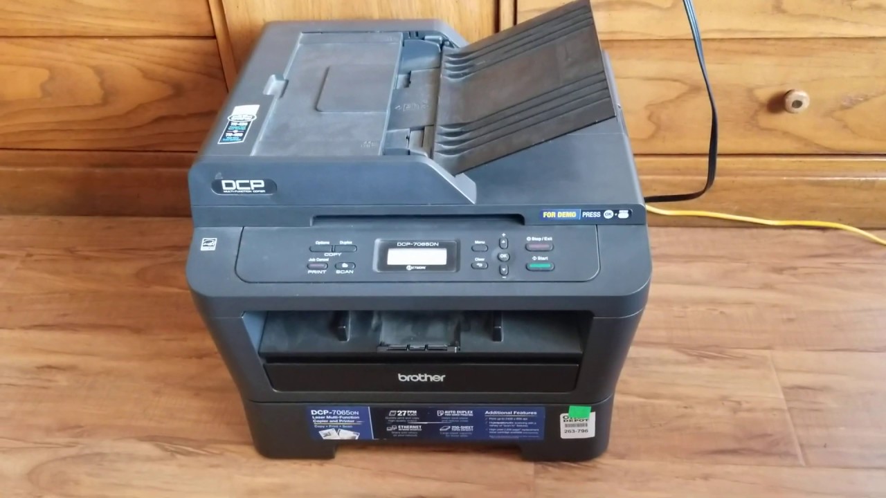 Set up Brother printer 7065 print wireless