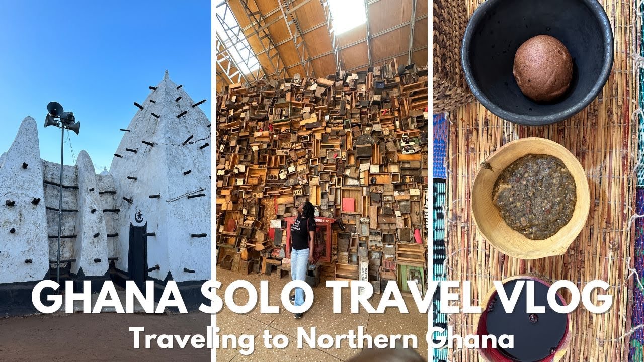 I spent 48 hours exploring Northern Ghana and it was beautiful! GHANA SOLO TRAVEL VLOG
