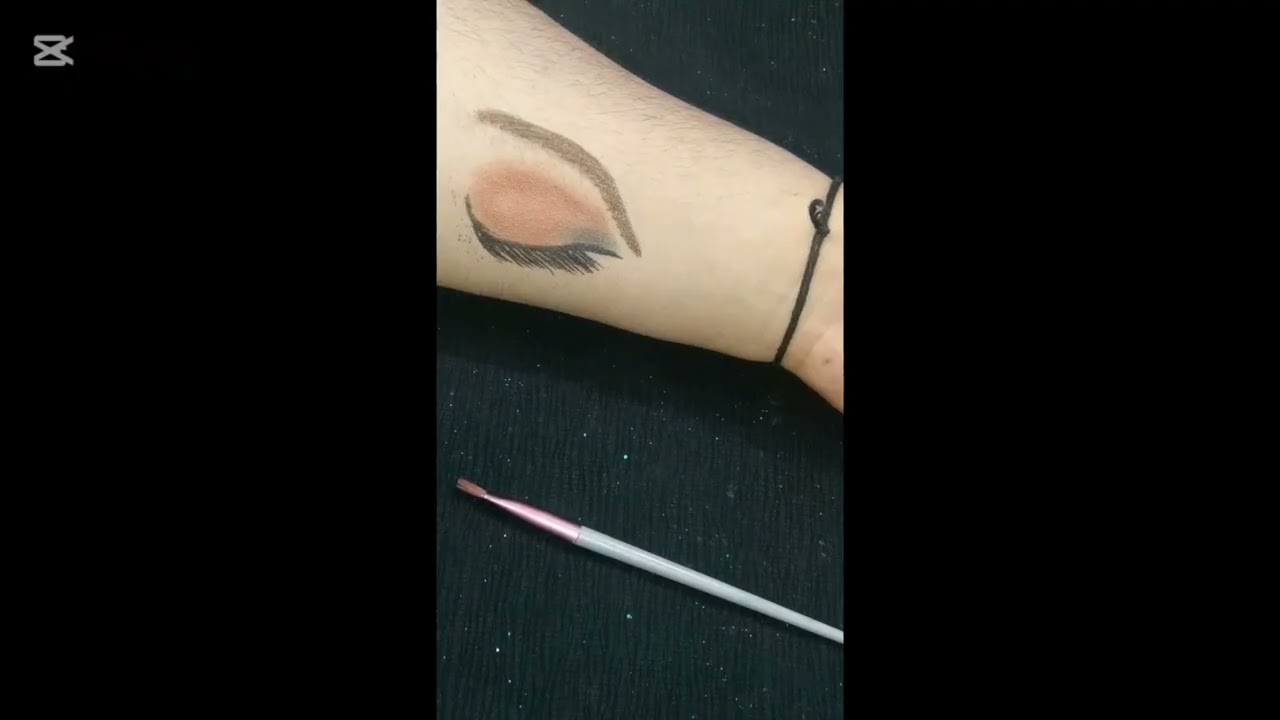 New beautiful simple eye makeup step by step 👍👍