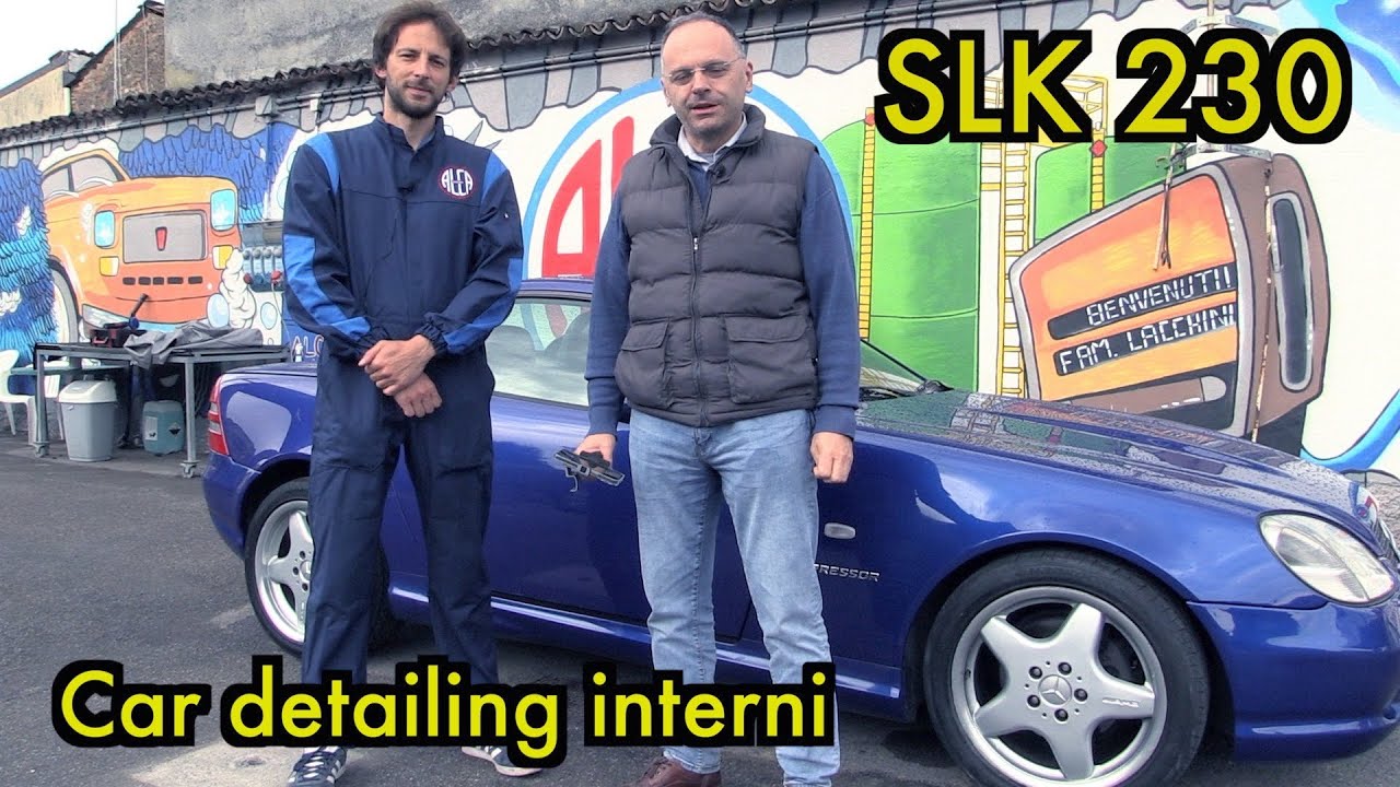 Car detailing - Mercedes SLK 230 Kompressor - parte 1