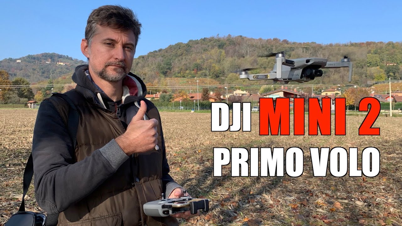 DJI MINI 2 PRIMO VOLO - TEST FOTO\VIDEO E CONSIDERAZIONI