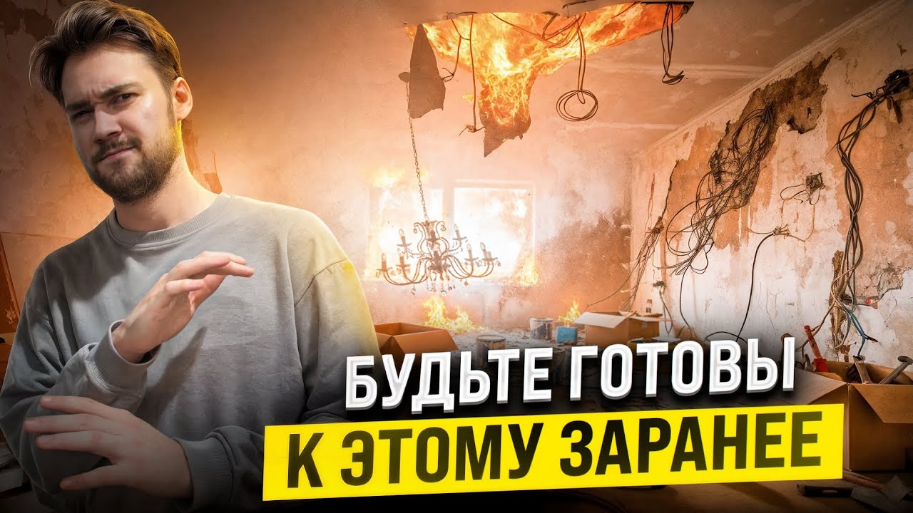 Тёмная сторона ремонта: 10 вещей, о которых вам НИКТО не говорит