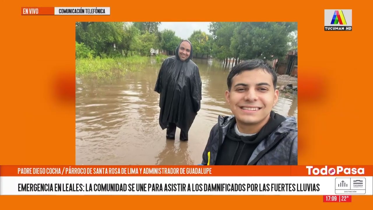 Emergencia en Leales: la comunidad se une para asistir a los damnificados por las fuertes lluvias