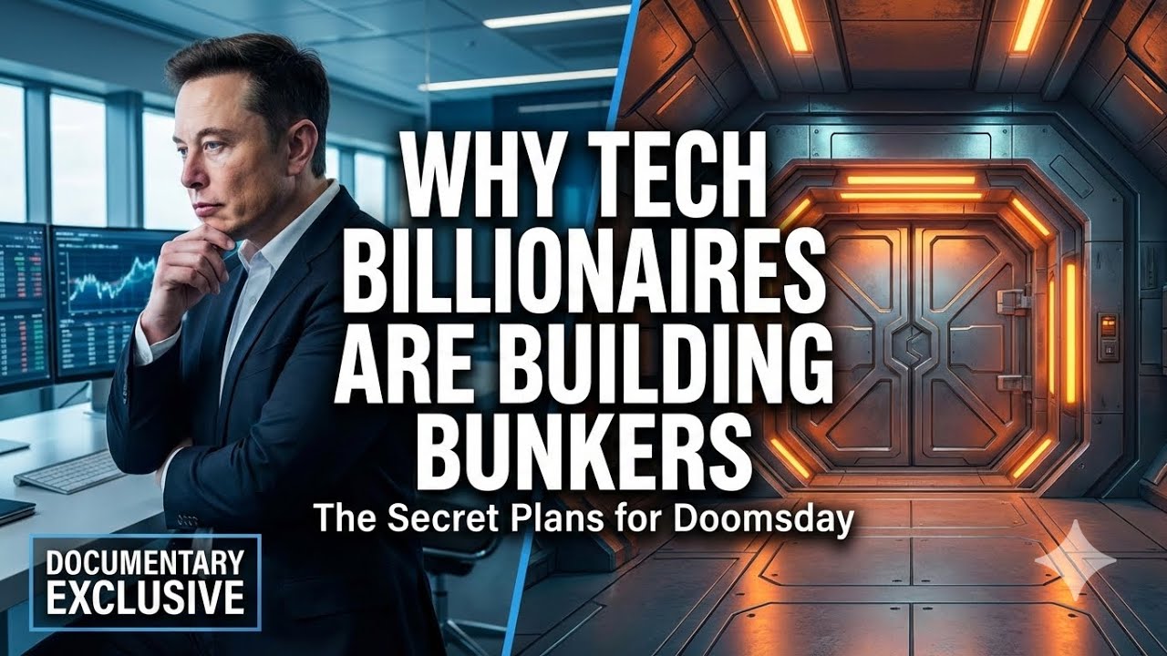 Why Tech Billionaires Are Building Bunkers
