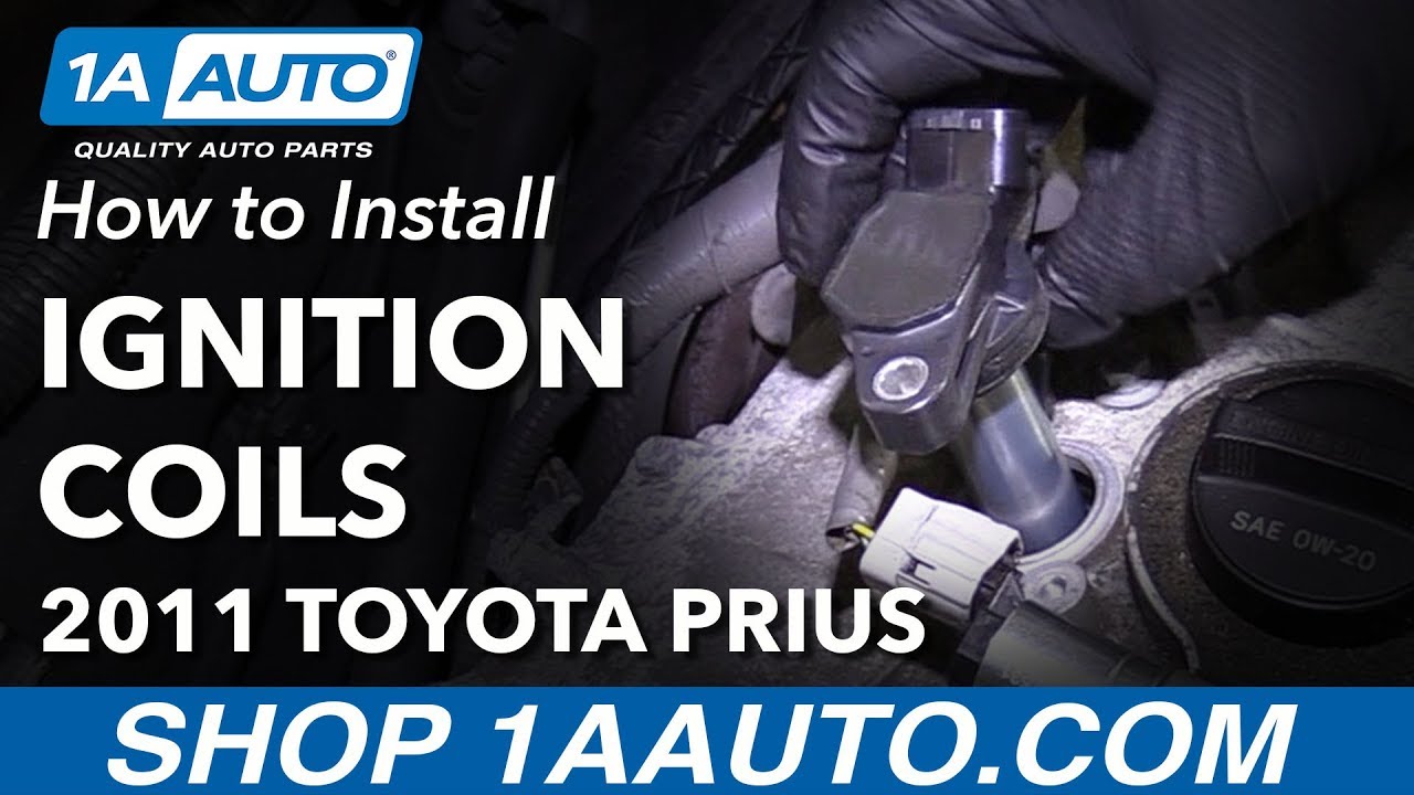 How to Replace Ignition Coils 10-15 Toyota Prius