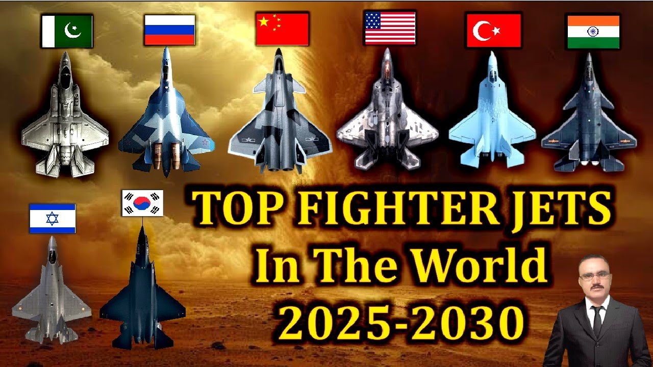 Top 10 Fighter Jets in World 2025-2030 | Best Fighter Jets of the 5th Generation | UKO