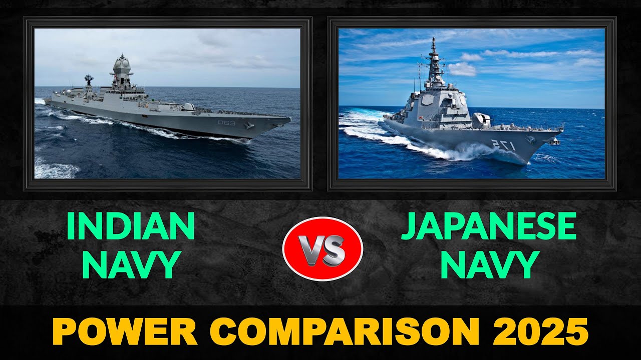 Indian Navy vs Japanese Navy 2025
