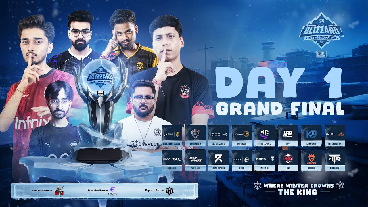 Blizzard Battlegrounds S1: THE FINAL WAR 16 Titans Clash for Glory | Ft#GodLike#K9#Wf#OG#RNTX#GDR#TR