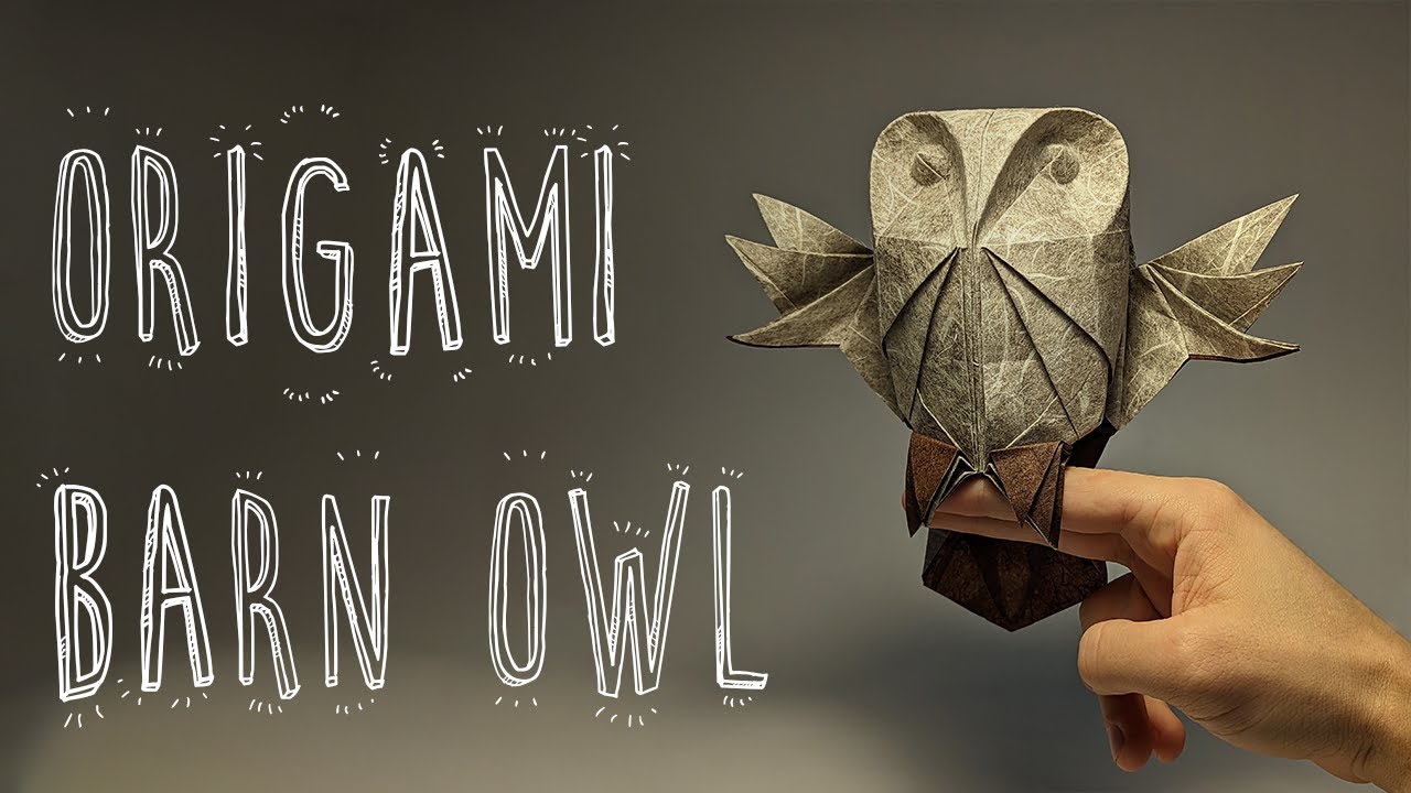 Origami Barn Owl 2.0 (Riccardo Foschi) (Intermediate/Hard)