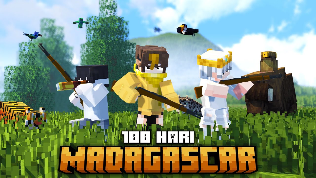 100 Hari Minecraft Madagascar