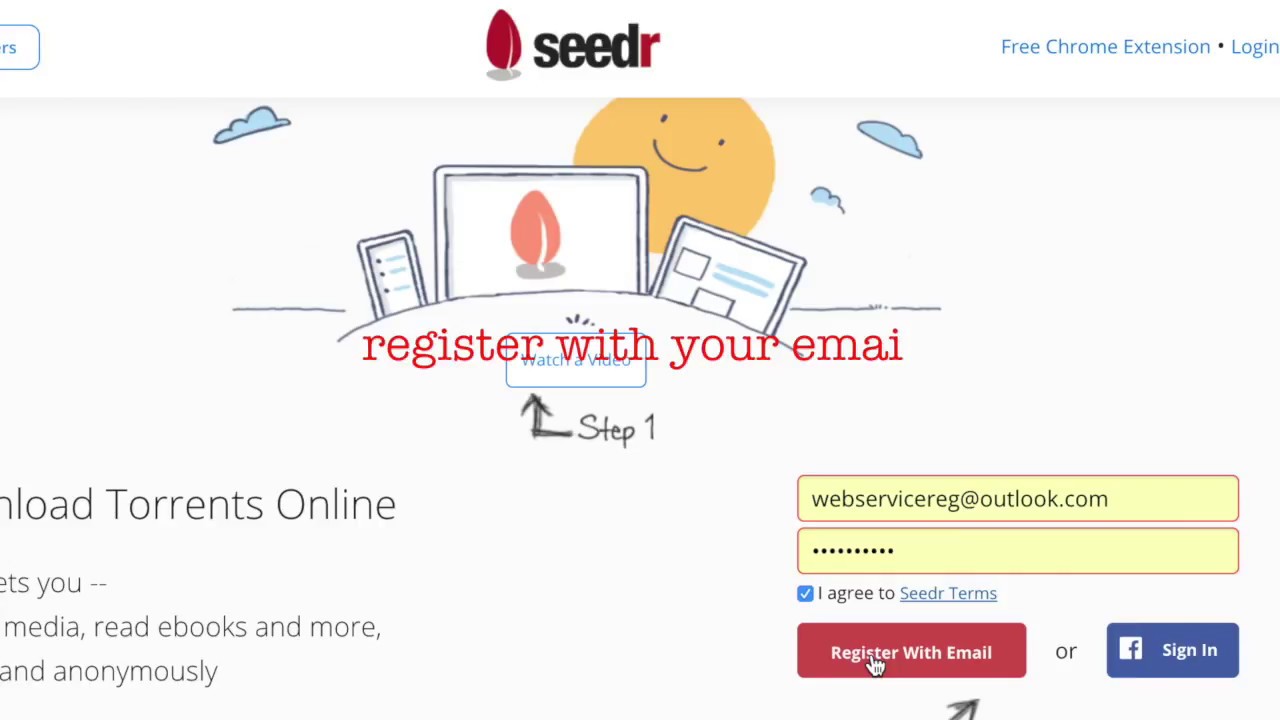 How to use seedr.cc