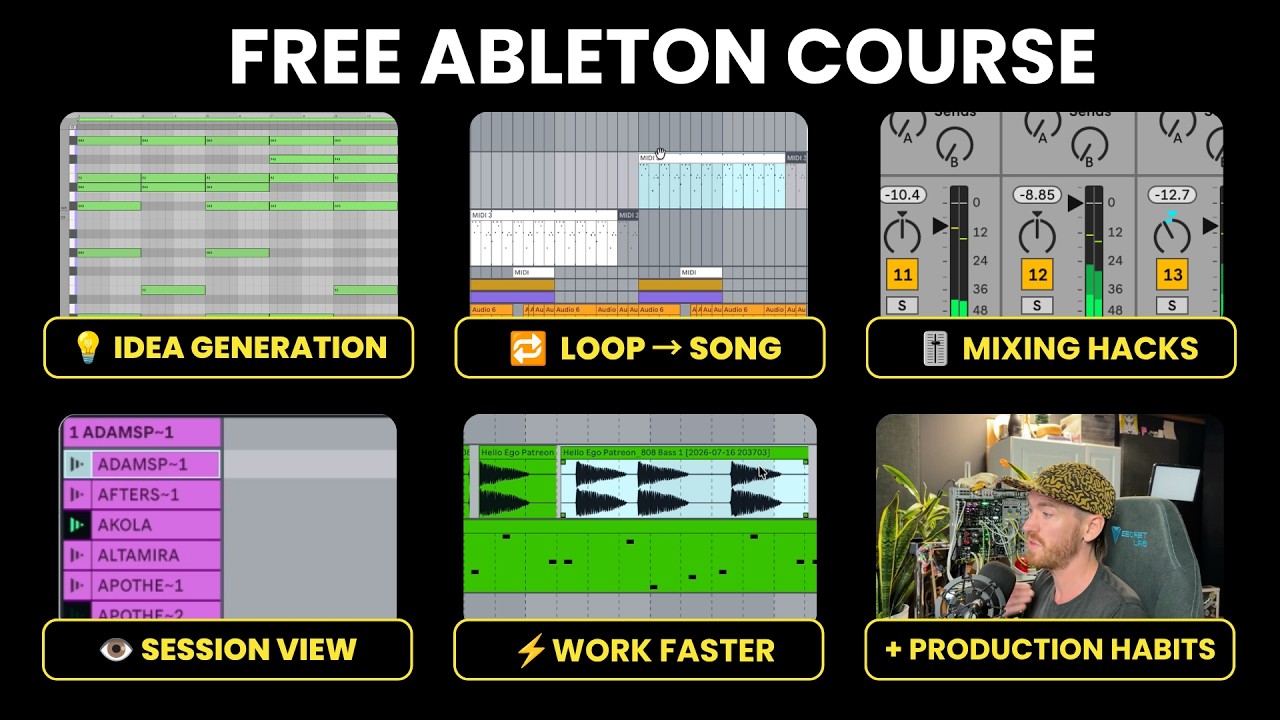 The Ultimate Ableton Workflow Guide [FULL COURSE]