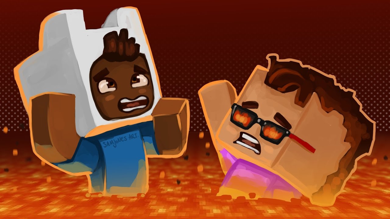 Gmod Death Run Funny Moments - Minecraft! Lava Jump Fail! (Funny Moments)