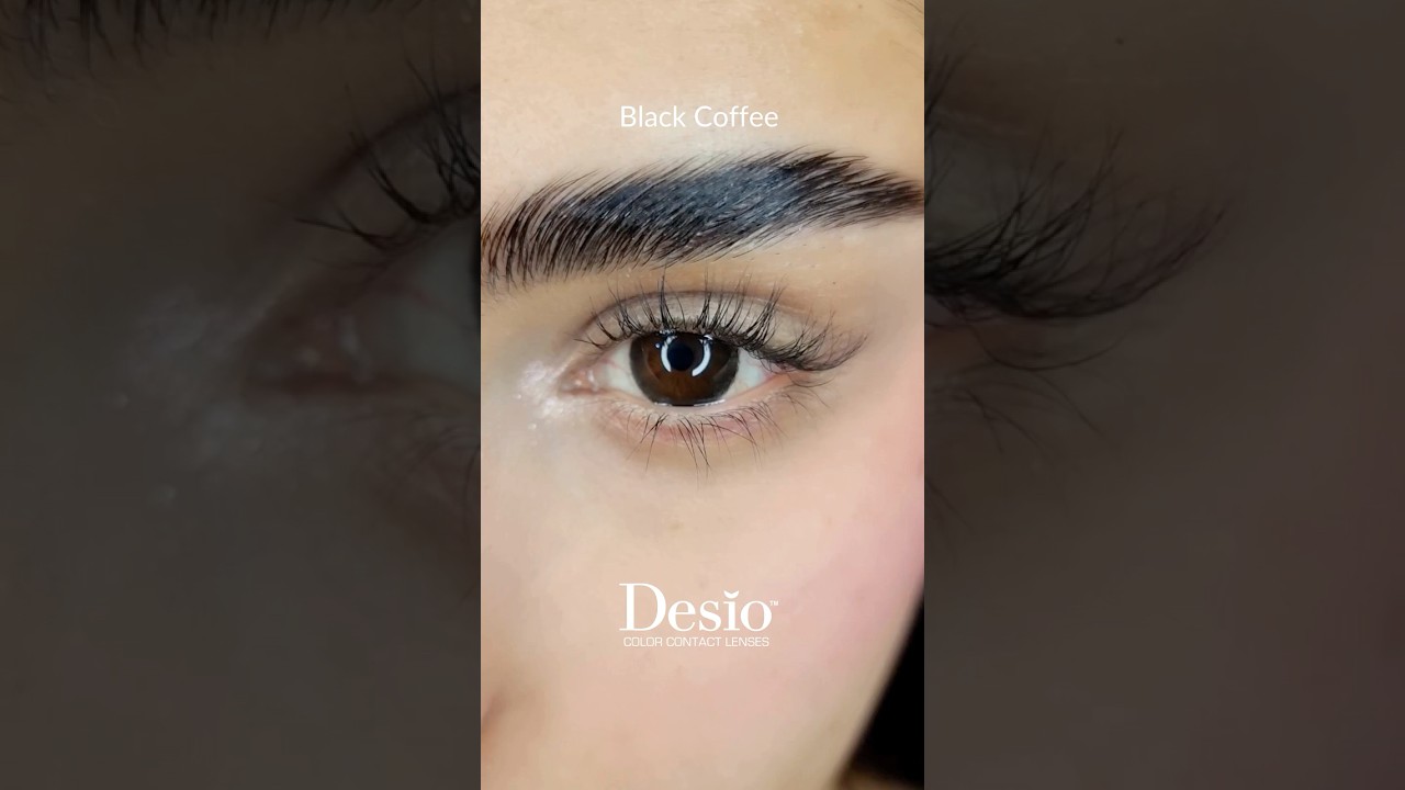 Black Coffee | Brown Colored Contacts | Desio Colors contact Lenses