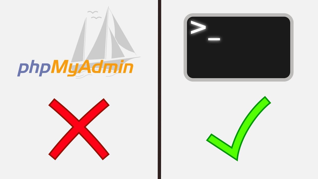 Importar base de datos SQL de gran tamaño cuando no podemos con phpMyAdmin