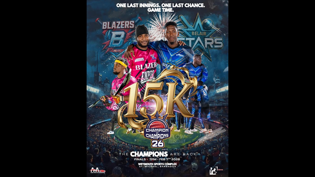 Final - Blazers vs Belair Stars - 2026 A&A Champion Of Champions T20 Tapeball