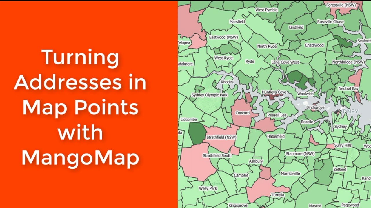 Franchise Territory Mapping Module 2: Turning Addresses into Map Points