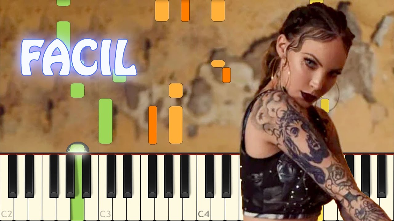 Amor A Primera Vista - Los Ángeles Azules, Belinda, Lalo Ebratt - Piano Facil - Synthesia