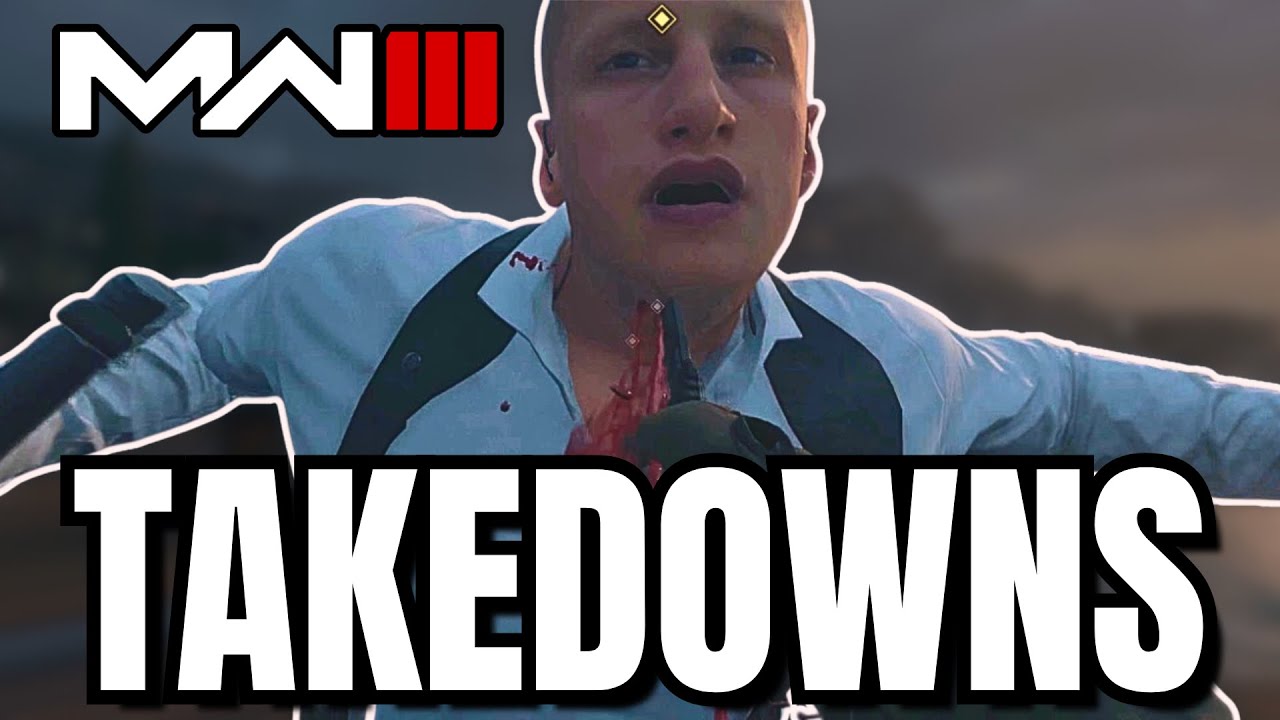 COD MW3 All Campaign Takedowns (Updated)