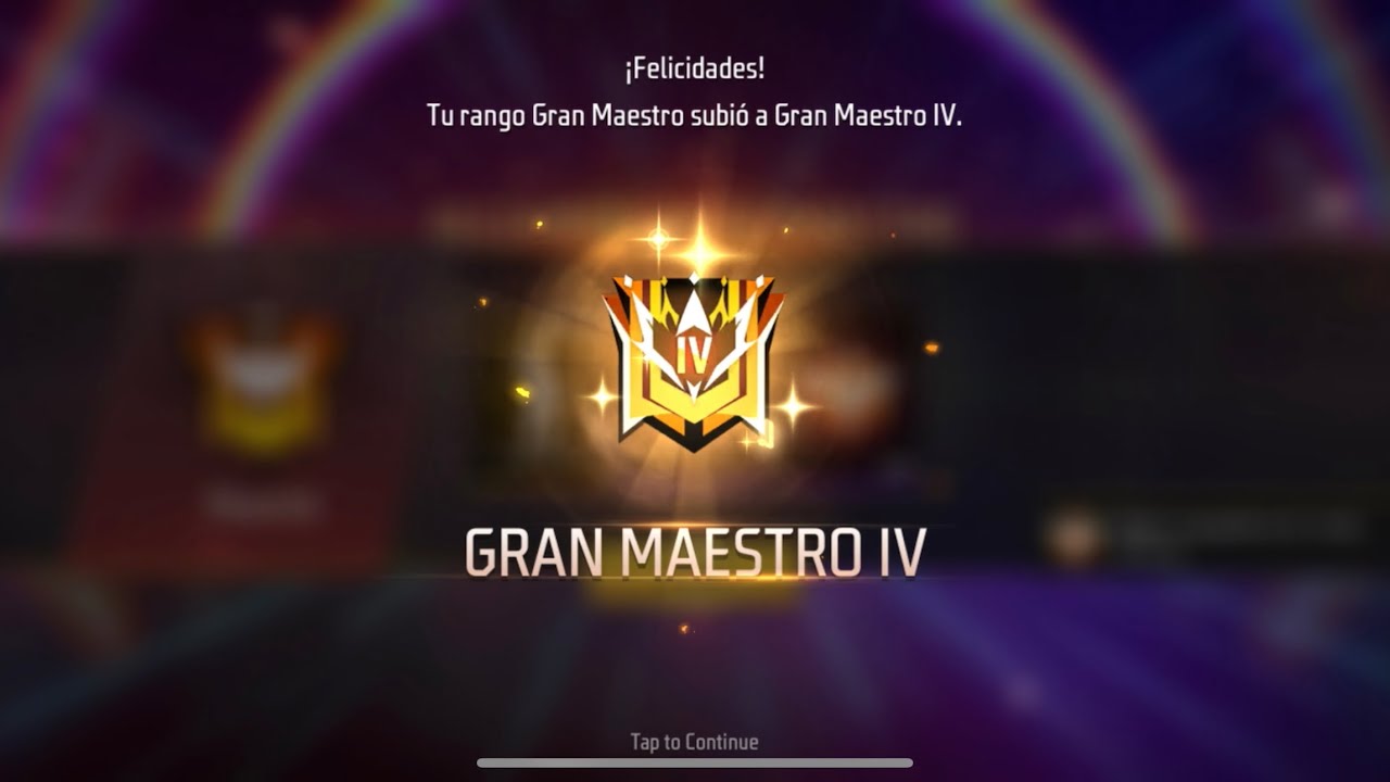Con esta épica partida subí a Gran Maestro en la Temporada 33 Free Fire