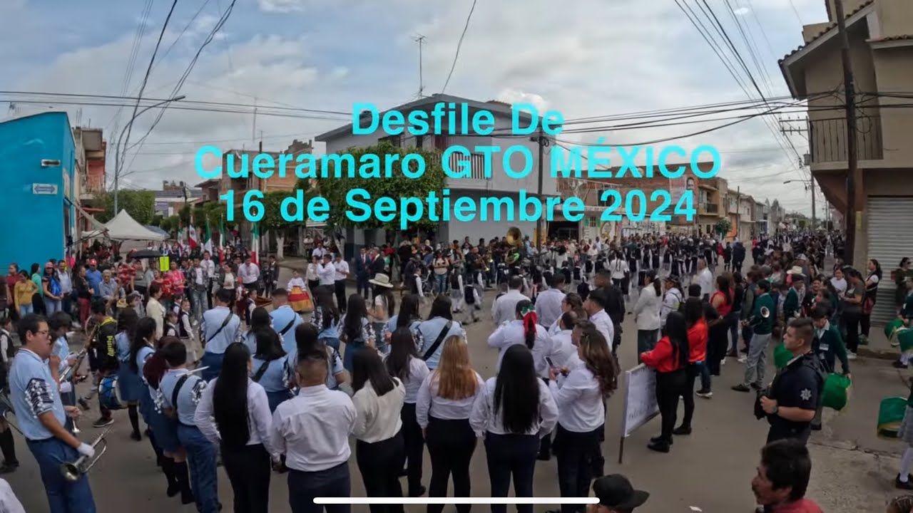 Desfile de Cueramaro GTO 16 Septiembre 2024 #guanajuato #mexico #fypシ #travel #viralvideos#subscribe