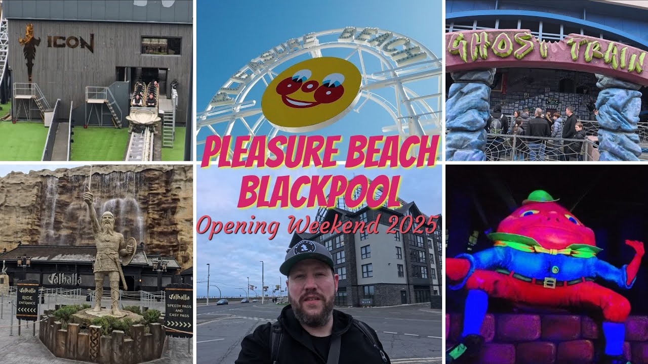 Pleasure Beach IS BACK ~ NEW 2025 - Resort, Blackpool #blackpool