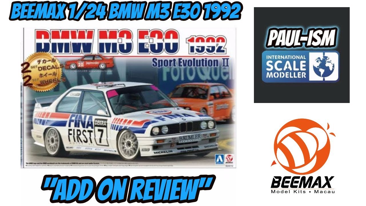 Beemax 1/24 Bmw M3 E30 1992 