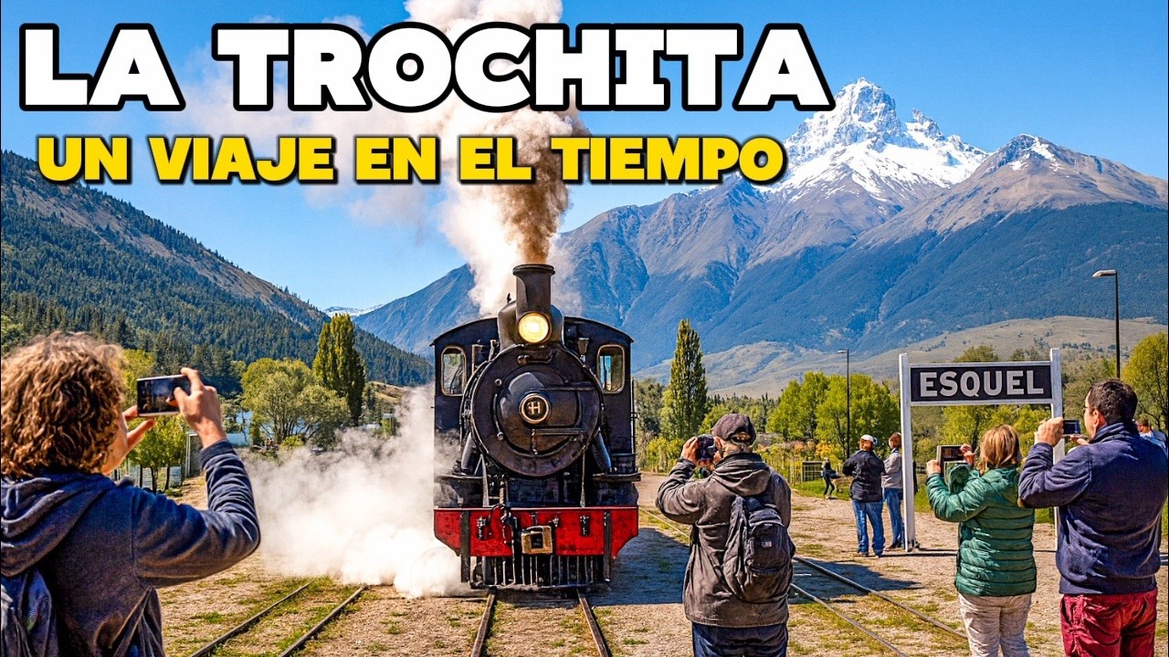 【4K】La Trochita - El Viaje en Tren más Bonito de Argentina: De Nahuel Pan a Esquel