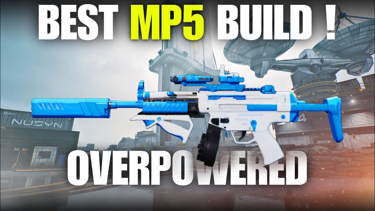 Delta Force Mobile Best MP5 Zero Recoil Build !